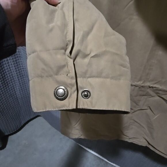 LondonFog Long Insulated Coat Jacket XL Towne Rain Windbreaker Hood Utility Tech - Picture 8 of 13